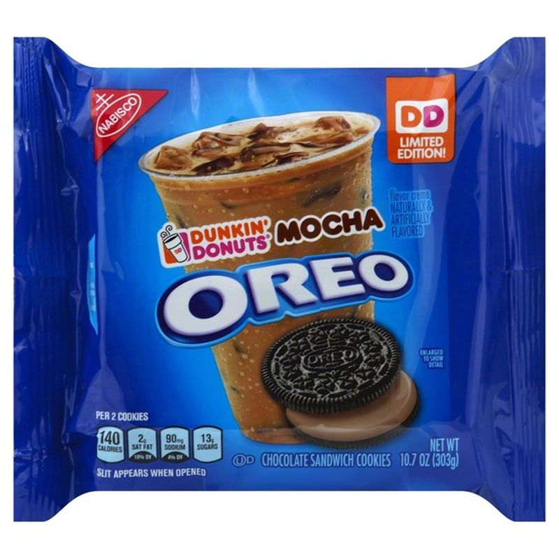 Oreo Cookies Dunkin' Donuts Mocha (10.7 oz) - Instacart