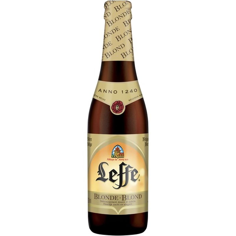 Leffe Blonde Original Belgian Abbey Ale (11 oz) Instacart