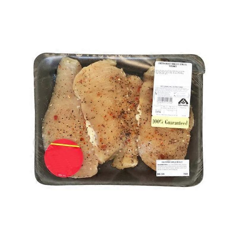 Albertsons Boneless Skinless Seasoned Chicken Breast (1 Lb) - Instacart