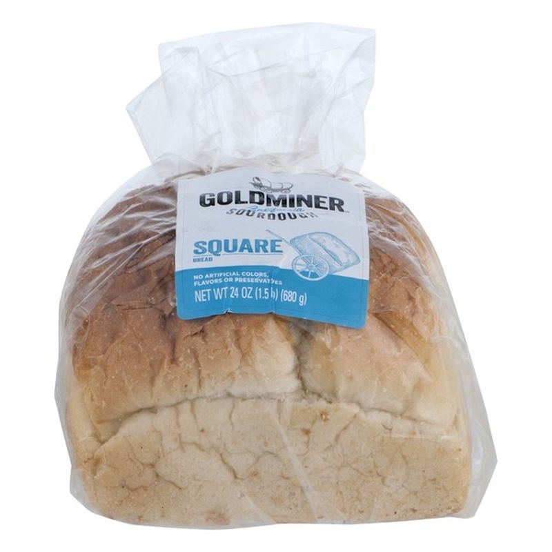 Goldminer Bread, California Sourdough, Square (24 oz) from Lucky