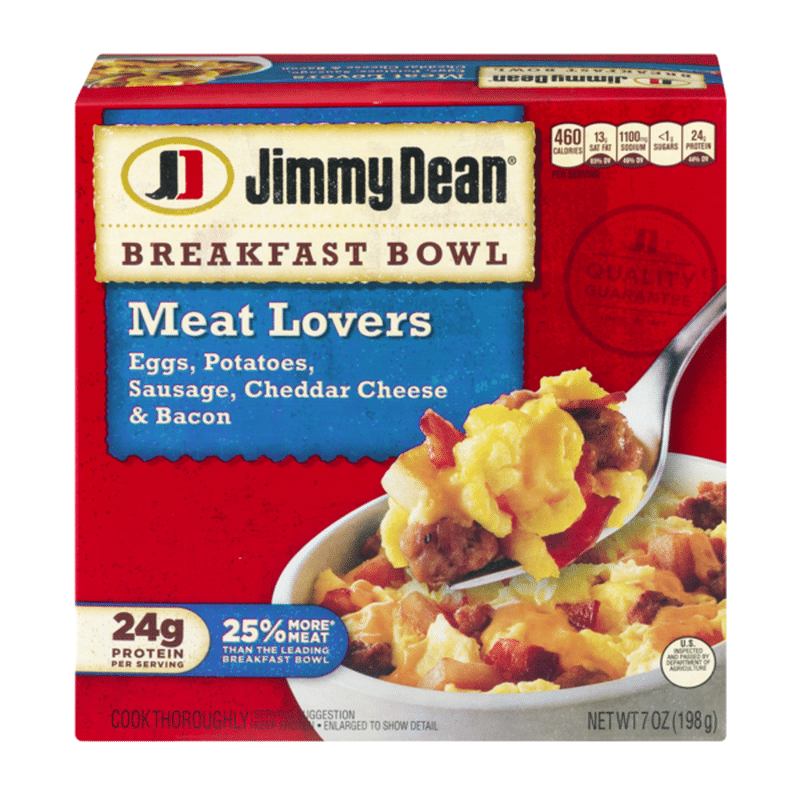 Jimmy Dean Meat Lovers Breakfast Bowl (7 oz) from Stop & Shop - Instacart