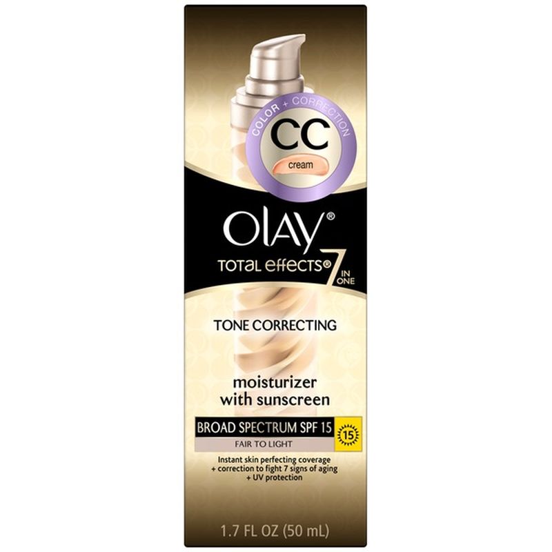 olay total effects tone correcting cc cream spf 15