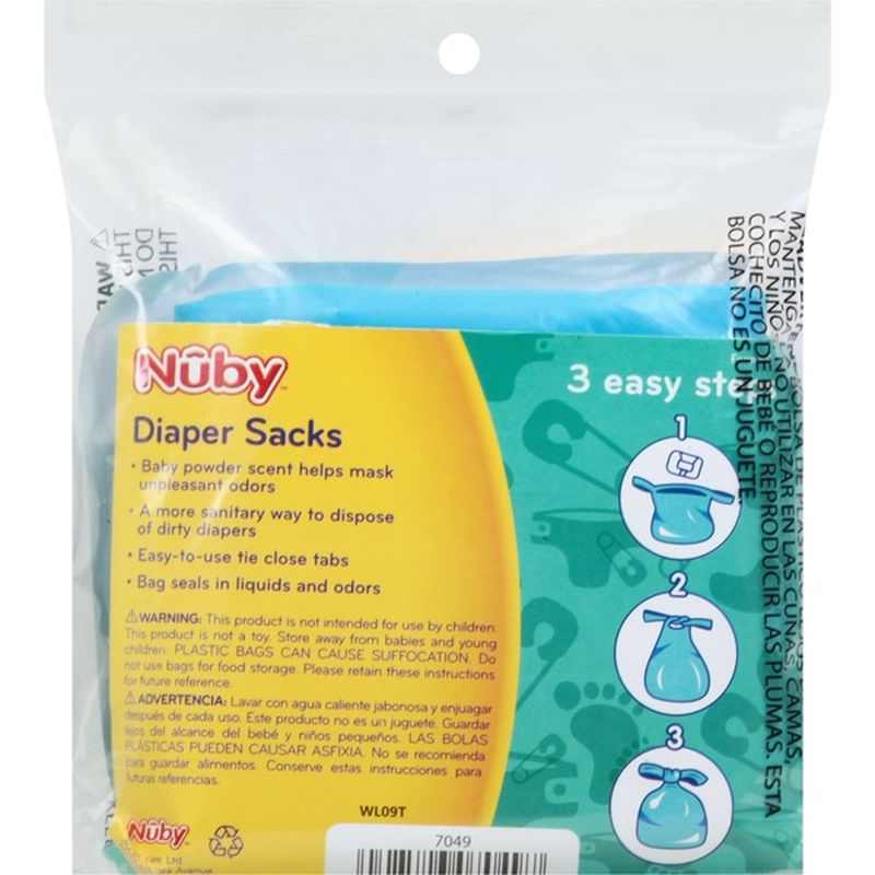 nuby diaper sacks