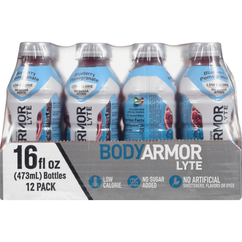 BodyArmor Sports Drinks, Blueberry Pomegranate, 12 Pack (12 each