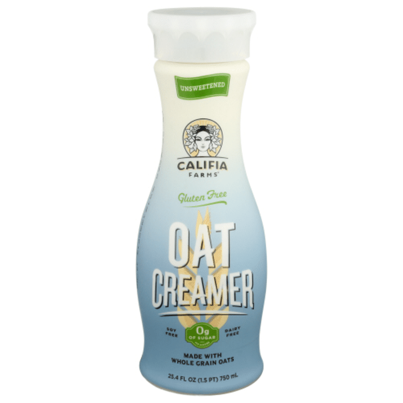 Califia Farms Oat Creamer Unsweetened (25.4 oz) Instacart