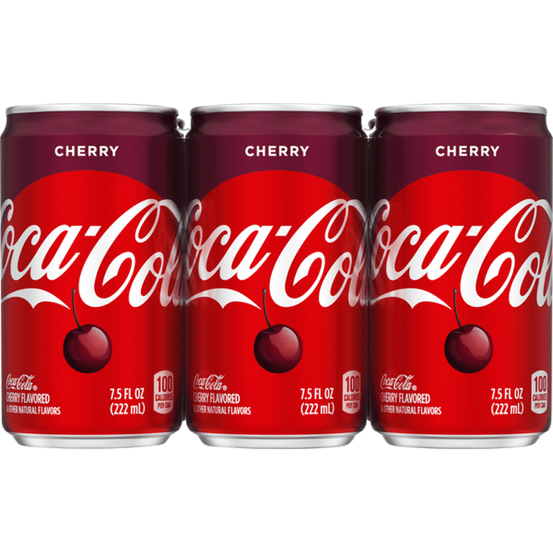 Coca-Cola Cherry Soda Soft Drink (7.5 fl oz) from Safeway - Instacart