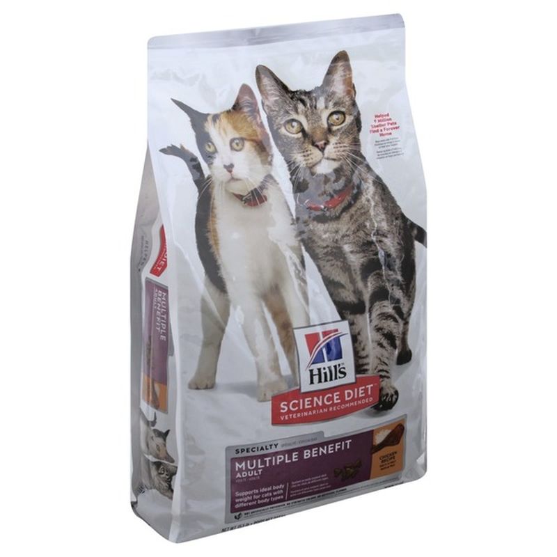hill's science diet multiple benefit cat food