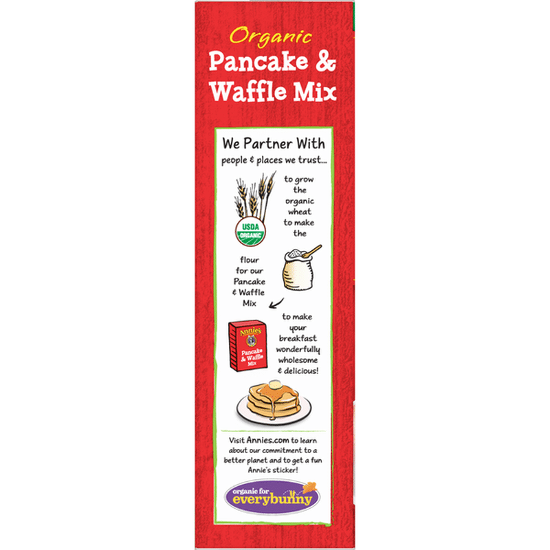 Annie's Pancake & Waffle Mix, Certified Organic, NonGMO (26 oz