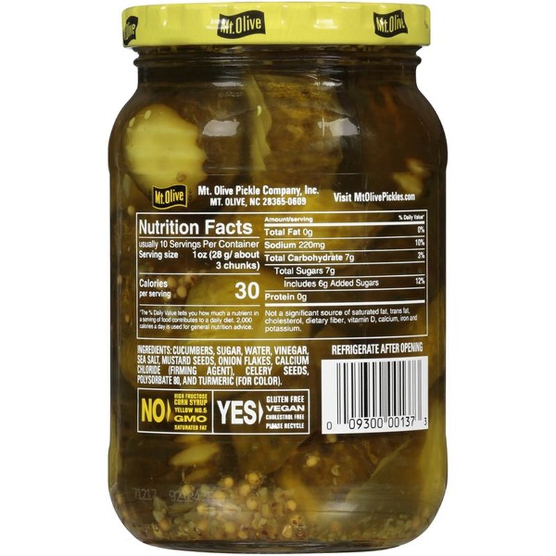 Mt Olive Munchies Bread Butter Pickles 1 Pt Delivery Or Pickup Near Me Instacart