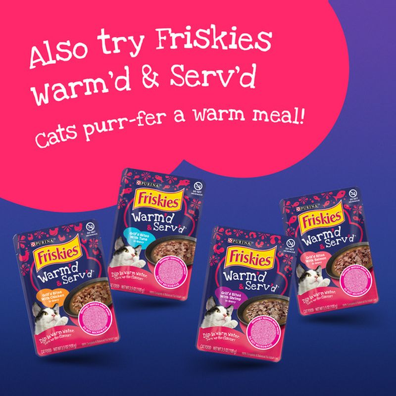 Friskies Gravy Pate Wet Cat Food, Extra Gravy Pate With Salmon in