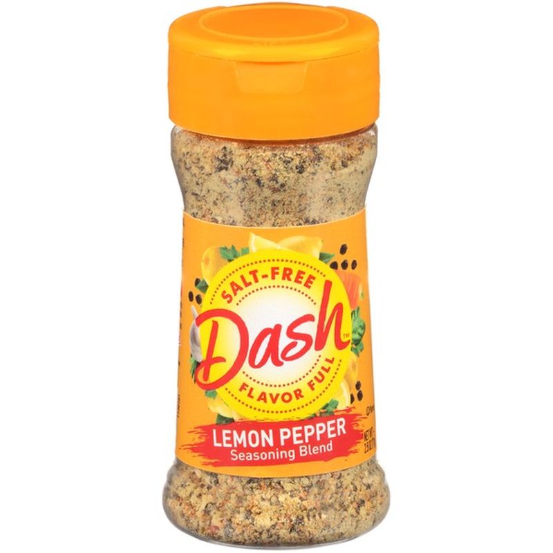 Dash Salt-Free Lemon Pepper Seasoning Blend