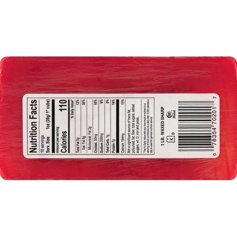 Cabot Cheese, Cheddar, Classic Vermont, Sharp (1 lb) Instacart