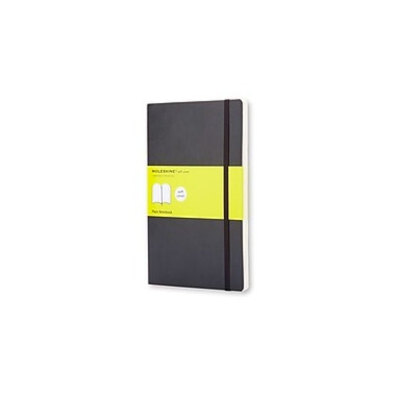 Moleskine Unlined Journal Large Black Softcover