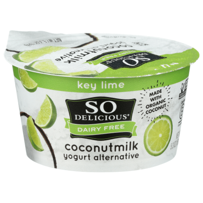 So Delicious Dairy Free Coconut Milk Yogurt Alternative Key Lime