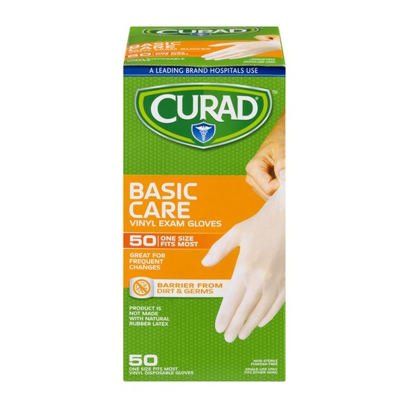 curad disposable gloves