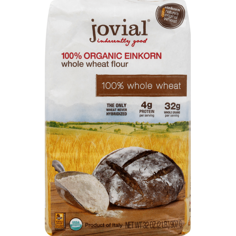 Jovial Flour, Whole Wheat, 100 Organic Einkorn (32 oz) from PCC