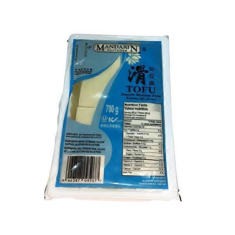 Mandarin Soyfoods Smooth Medium Firm Tofu