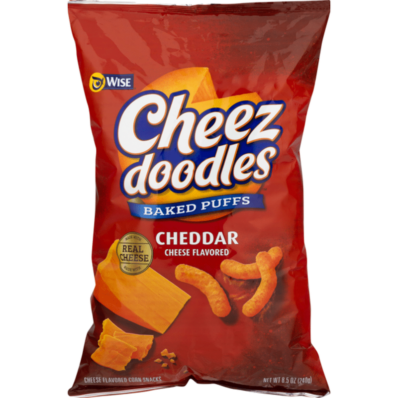 Wise Cheez Doodles, Baked, Puffed (8.5 oz) Instacart