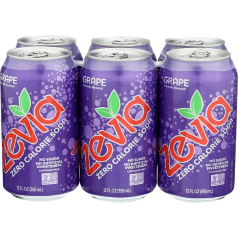 Zevia Zero Calorie Grape Soda (12 fl oz) from Sprouts Farmers Market