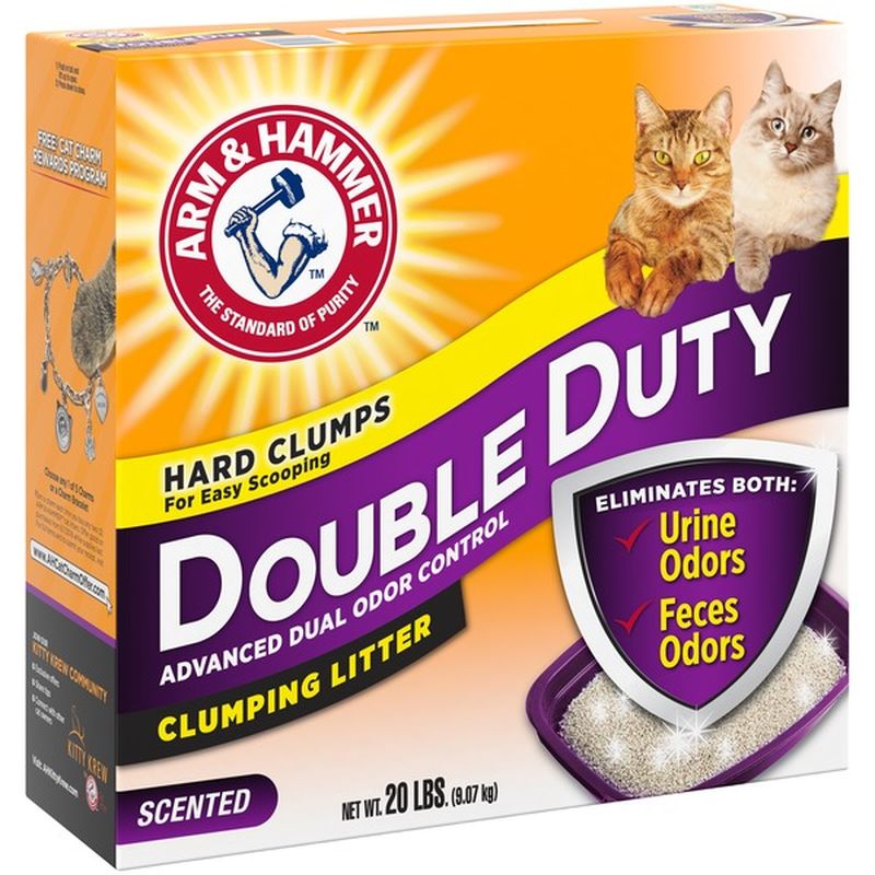 Arm & Hammer Double Duty Clumping Litter, Box (20 lb) from Food Lion