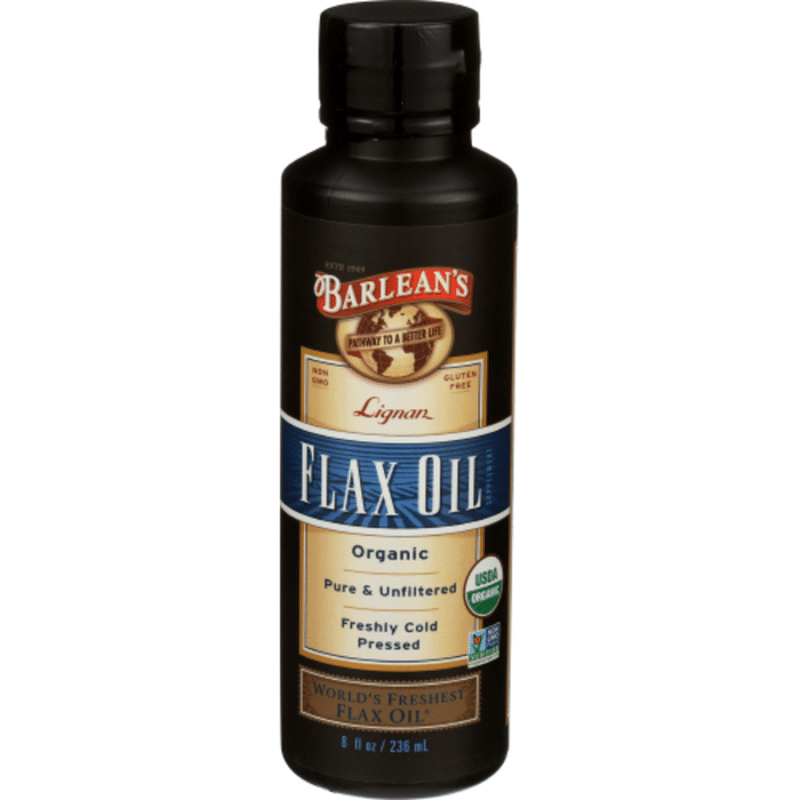 Barlean's Flax Oil, Lignan (8 oz) Instacart