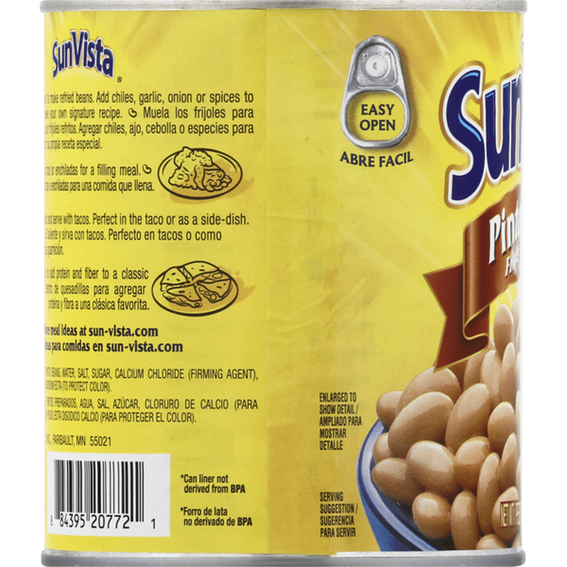 SunVista Pinto Beans (29 oz) from FoodsCo Instacart