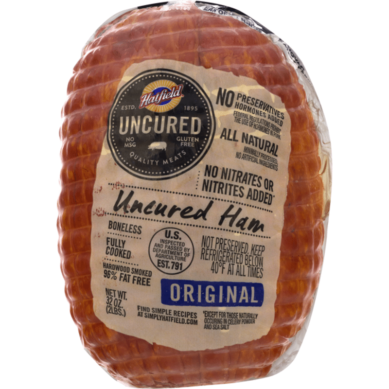 Hatfield Uncured Ham Original 32 Oz Instacart