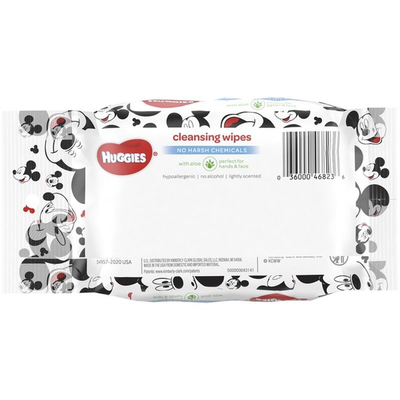 huggies cleansing wipes