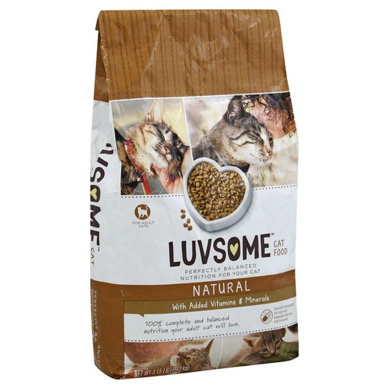 Luvsome Natural With Added Vitamins & Minerals & Other Trace Ingredients Cat Food