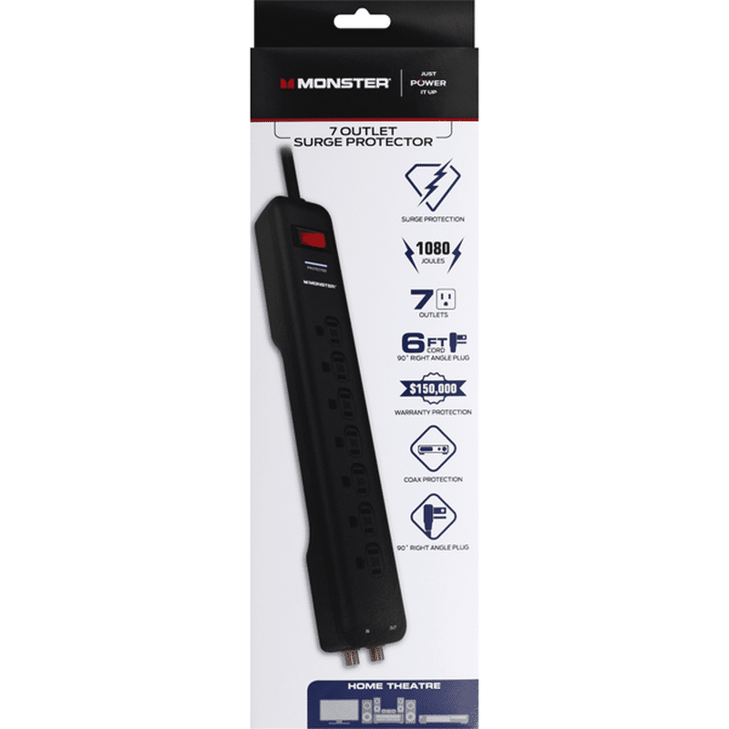 Monster Energy Surge Protector, 7 Outlet (1 each) Delivery or Pickup