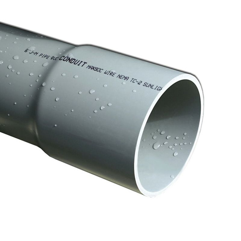 Cantex 1-1/4" Diameter x 10' Length PVC Electrical Conduit
