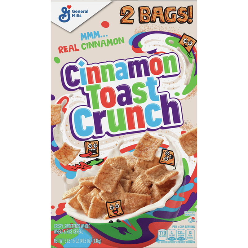 Cinnamon Toast Crunch Cereal (2 oz) - Instacart