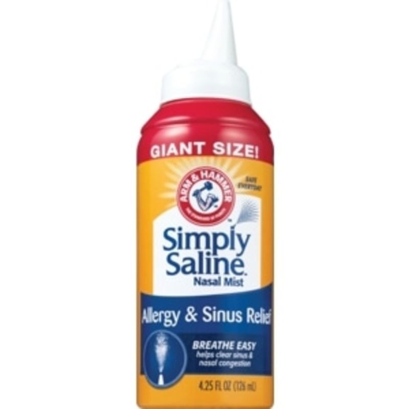 Arm & Hammer Simply Saline Nasal Mist Extra Strength, Severe Congestion