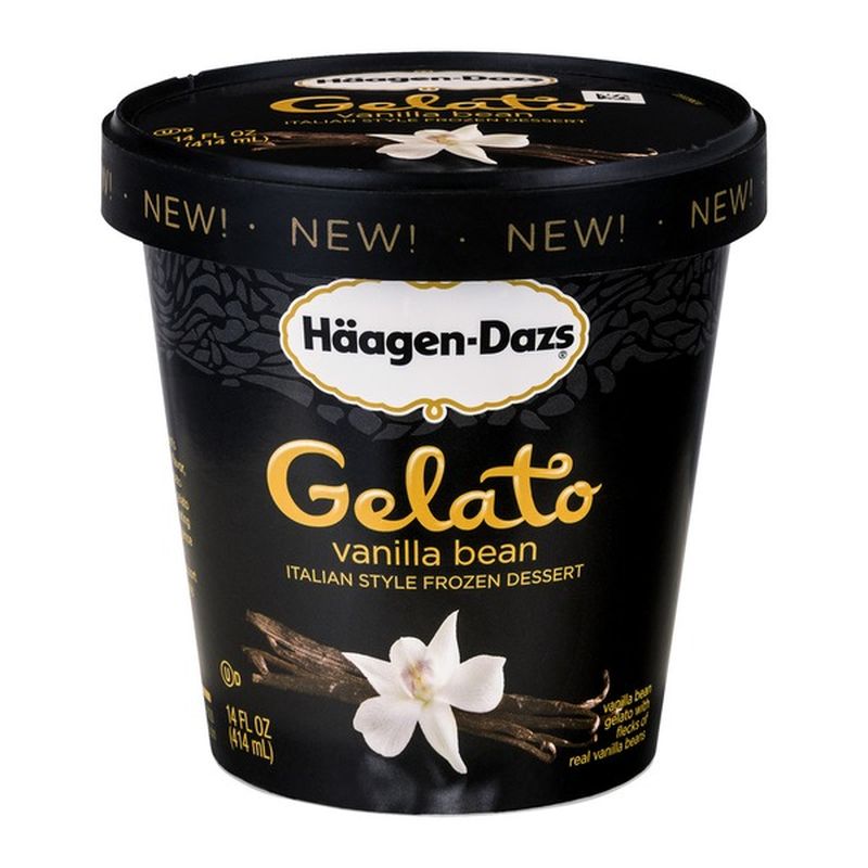 Haagen-Dazs Gelato Vanilla Bean (14 fl oz) Delivery or Pickup Near Me ...