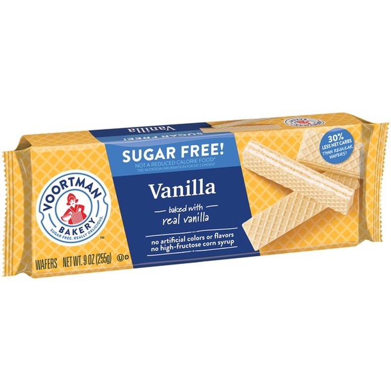 sugar free vanilla wafers