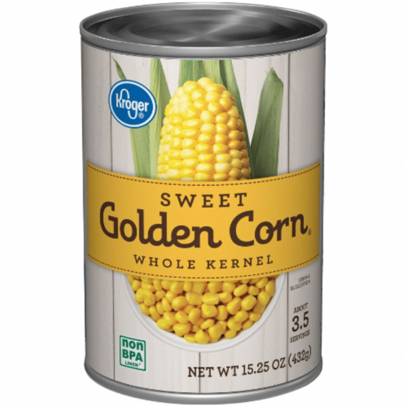 Kroger Golden Corn Whole Kernel (15.25 oz) Instacart