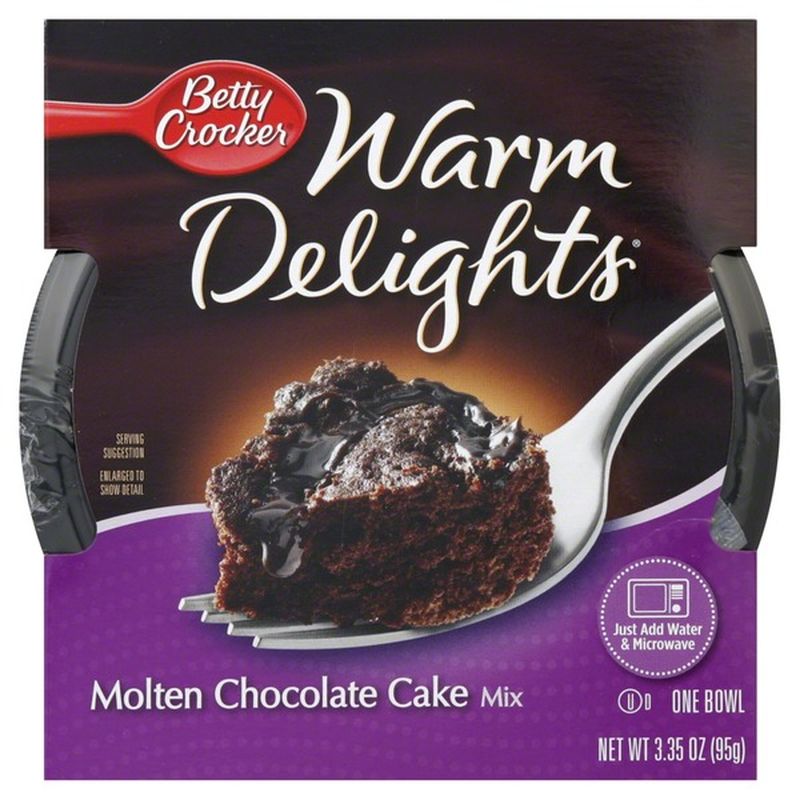 Betty Crocker Warm Delights Molten Chocolate Cake Mix (3