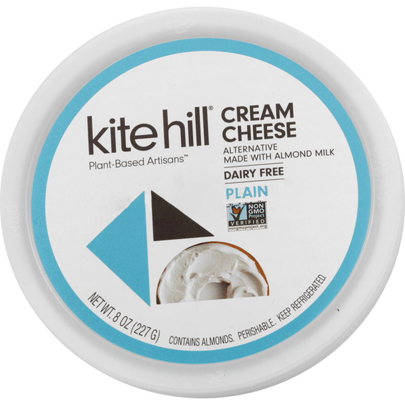 ingredients in kite hill cream cheese