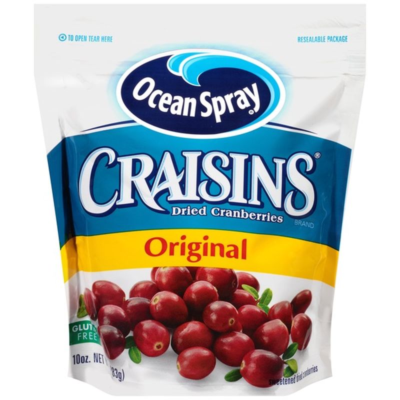Craisins Original Dried Cranberries (10 oz) from Publix Instacart