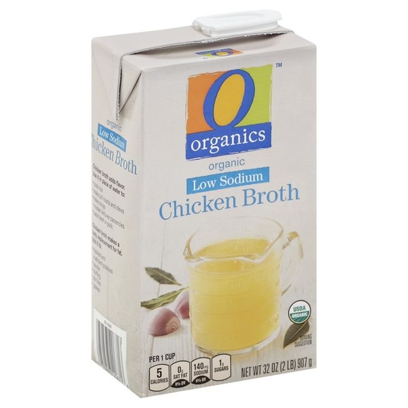 O Organics Organic Chicken Broth (32 fl oz) Instacart