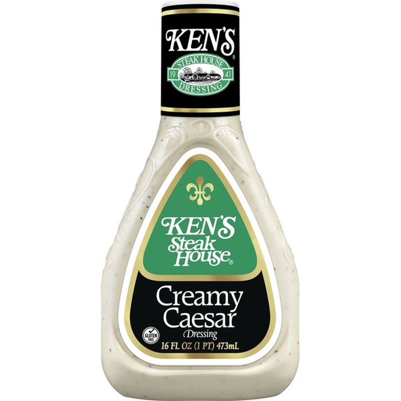 Kens Steak House Dressing, Creamy Caesar (16 fl oz) from Safeway