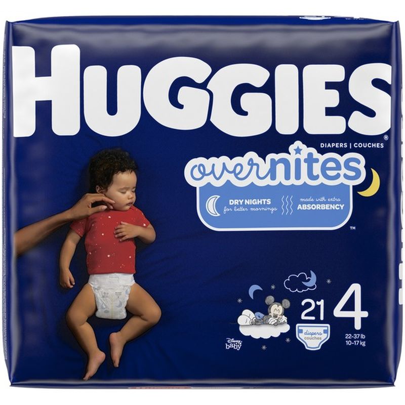 huggies nighttime diapers