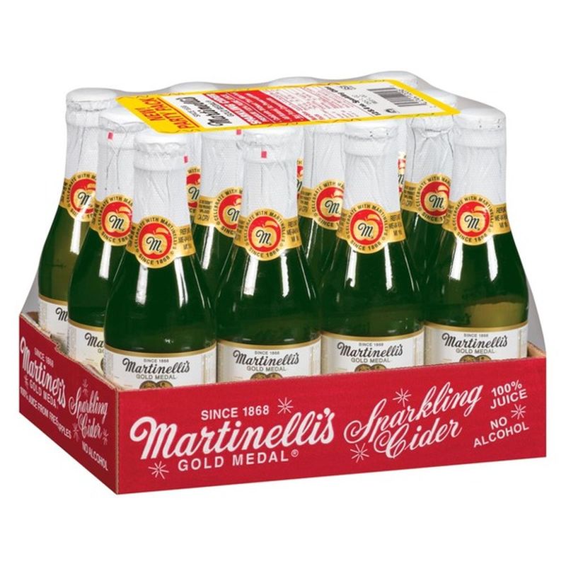 Martinelli's Gold Medal® Premium 100% Pure Juice Sparkling Cider (8.4 ...