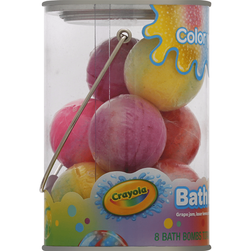 Crayola Bath Bombs (8 each) Instacart