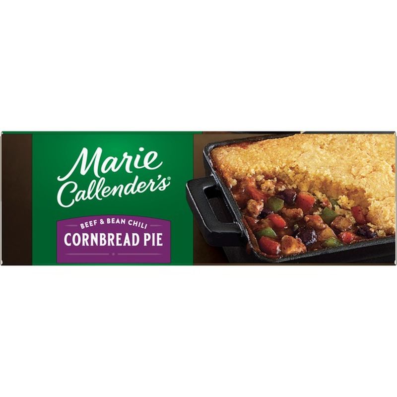 Marie Callenders Beef Chili Cornbread Pie 2339