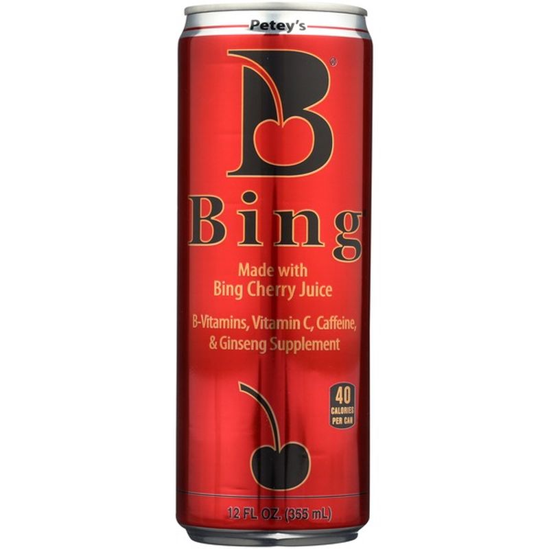 BING Cherry Juice Energy Drink (12 oz) Instacart