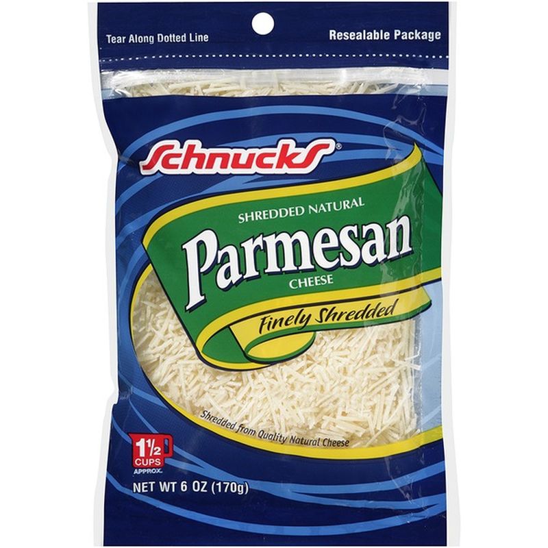 Schnucks Finely Shredded Parmesan Cheese (6 oz) Instacart