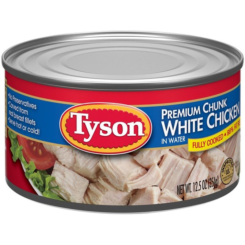 Tyson Premium Chunk White Chicken Breast (12.5 oz) Instacart