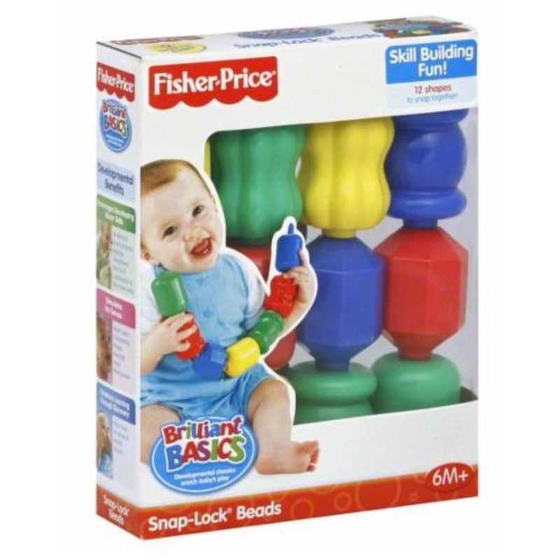 Fisher-Price Brilliant Basics Snap Lock Beads (6+ Months)
