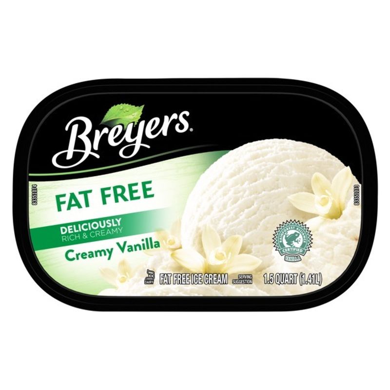 Breyer's Ice Cream Creamy Vanilla (48 oz) Instacart